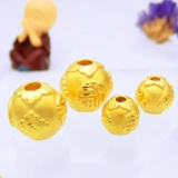 贝罗绮 Золотые бусины, золотой браслет с одной бусиной, 24 карат