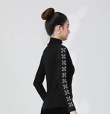 Осенний демисезонный приятный телу модный утепленный лонгслив