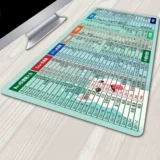 Fast Mouse Mouse Pad Super Light 2021 календарный календарный календарный календарь подушка WP