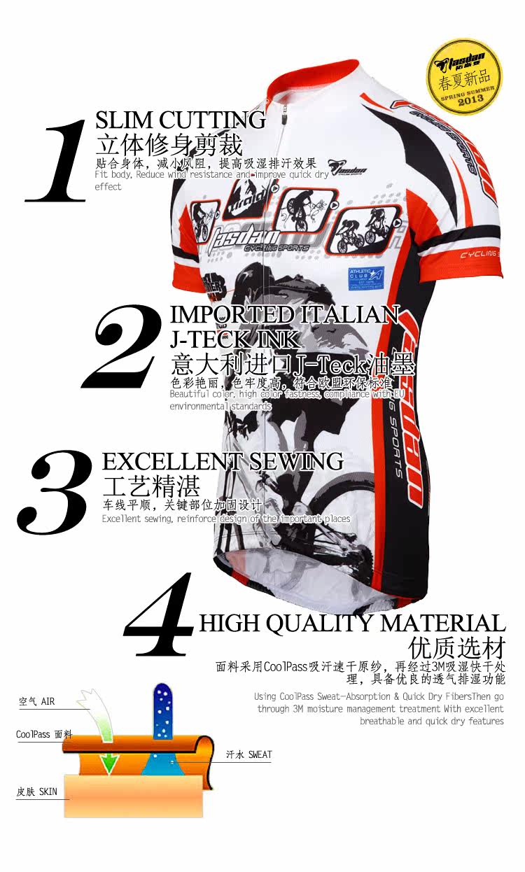 Vêtement cyclisme homme TASDAN - Ref 2209402 Image 8
