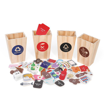 Garbage sorting game props childrens toys eco-friendly Cognitive Habits Cultivating classified parent-child desktop gaming gifts