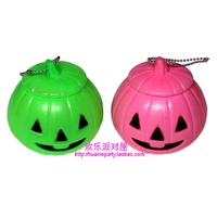 Halloween cung cấp đạo cụ Halloween bí ngô đèn bí ngô xô màu bí ngô 11CM hồng xanh tùy chọn - Sản phẩm Đảng / Magic / Hiệu suất đồ hoá trang siêu anh hùng