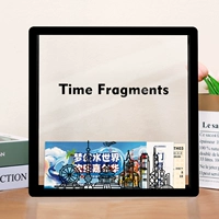 Высокопроницаемый акрил ⭐Городской стиль ⭐Черная рамка