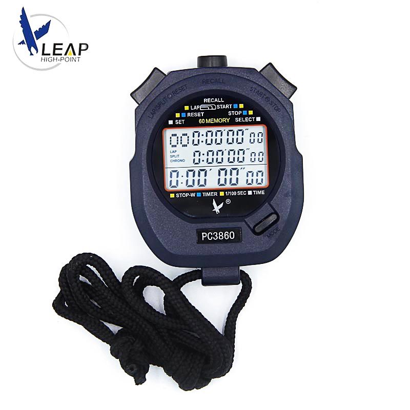 Tianfu electronic stopwatch timing track and field games PC3860 three rows of 60 referees timing