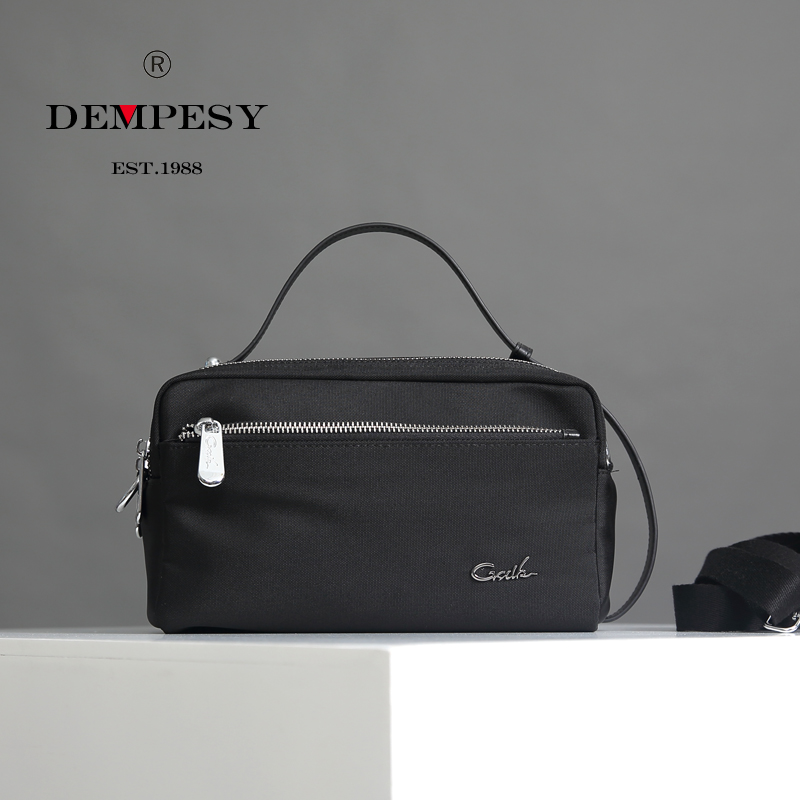 2020 new handbags Male Canvas Casual Large Capacity Hand Grab Bag Oxford Brooding Bracelet Single Shoulder Inclined Cross Male Bag Tide