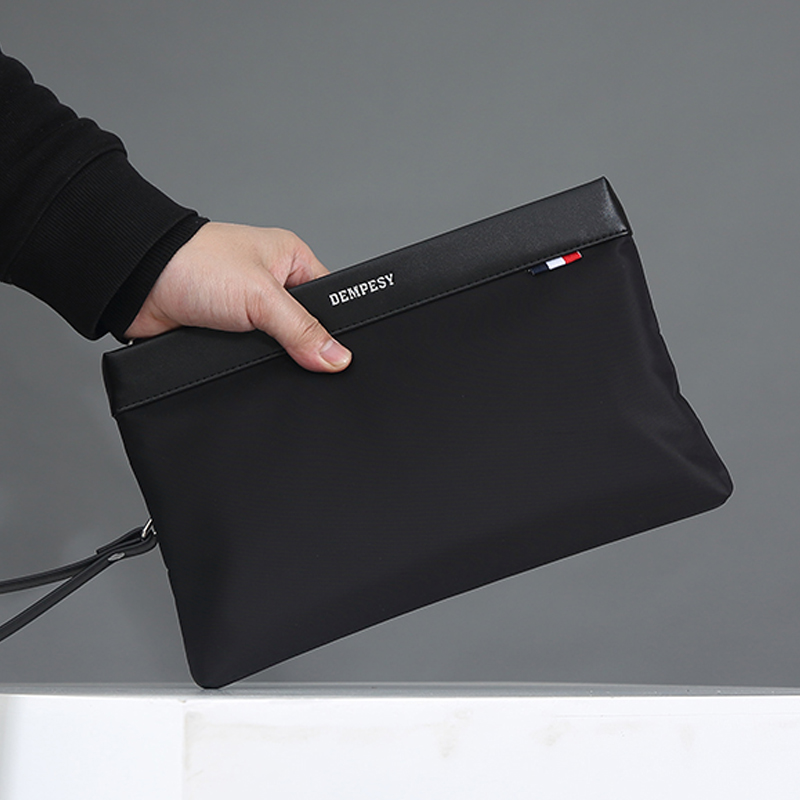 2021 New Men's Clutch Bag Envelope Bag Large Capacity Oxford Nylon Canvas Casual Trendy Handbag