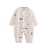 Детское демисезонное боди, тонкий хлопковый осенний лонгслив