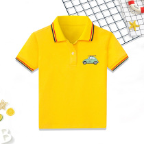Boys Short Sleeve T Shirt 2021 in the Big Child POLO Shirt Boys Fashion Summer Handy Handy Top 6