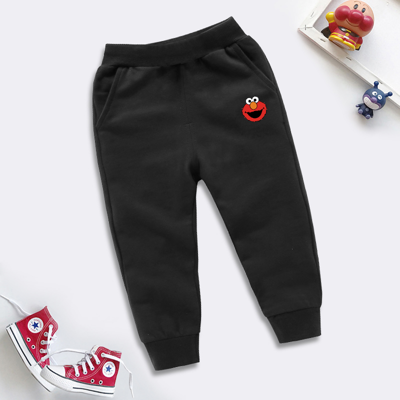 Nam và nữ sweatpants childrens quần bông bé quần lỏng lẻo 2019 mùa xuân và mùa thu childrens quần âu.