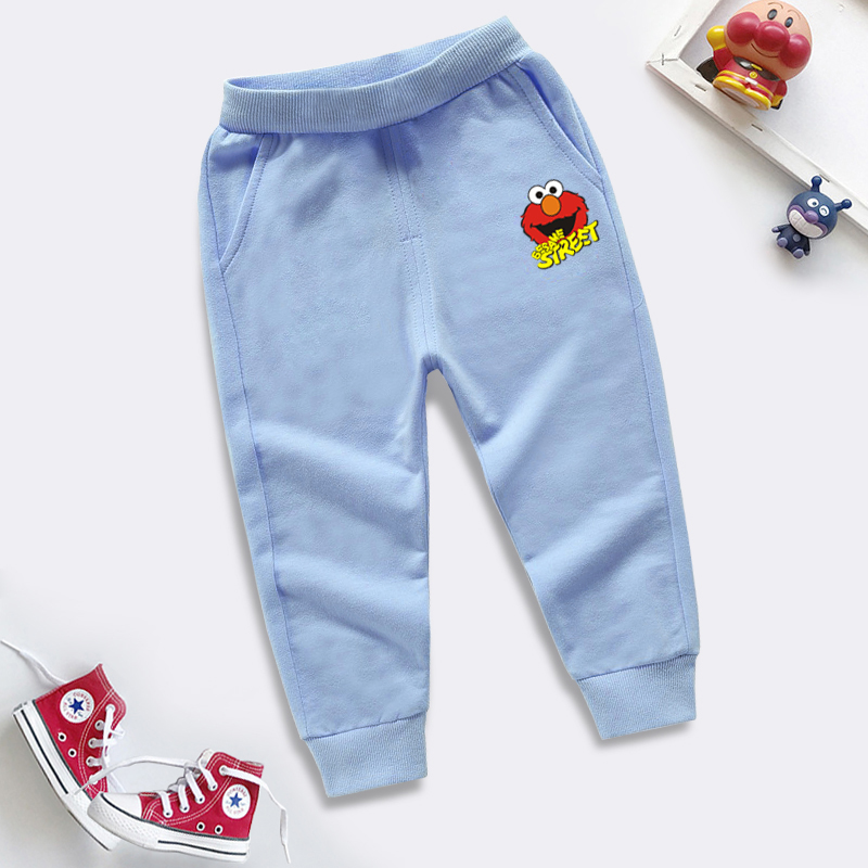 Nam và nữ sweatpants childrens quần bông bé quần lỏng lẻo 2019 mùa xuân và mùa thu childrens quần âu.