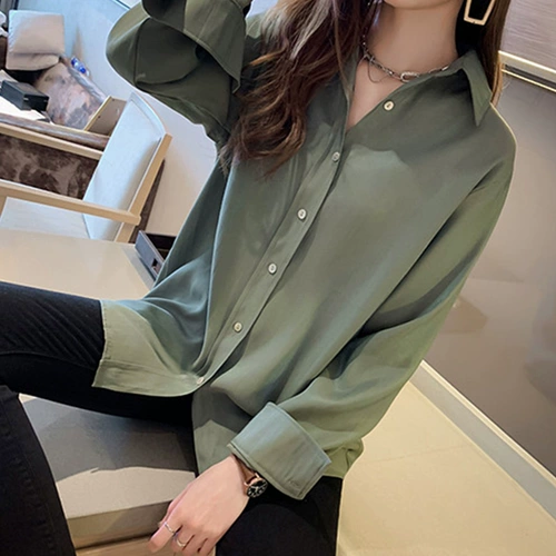 Рубашка, сексуальный весенний лонгслив для отдыха, 2025 года, городской стиль
