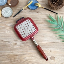  Export Korean sandwich double-sided sandwich pot crimping mold Breakfast pot Outdoor picnic toast toast pot