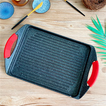  Foreign trade Maifan stone non-stick teppanyaki baking plate Oven plate Steak frying pan barbecue pot open flame induction cooker universal