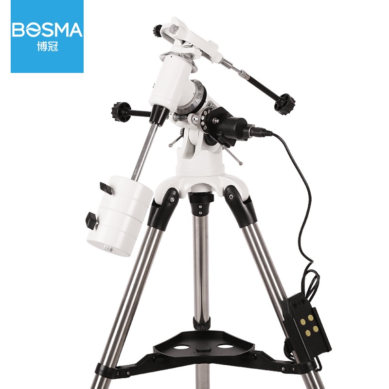 Bocrown EM60 Electric Tracking White Equator Astronomical Telescope Accessories Stainless Steel Tripod