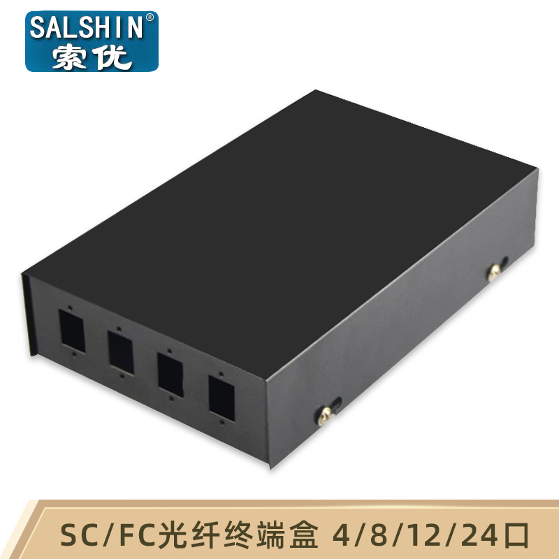 4-mouth fiber-optic terminal box sc8 mouth fiber junction fiber junction box rack-mount fiber terminal box 48 mouth 12 mouth 24 core odf optical fiber distribution frame 24 mouth lc48 core tail fiber