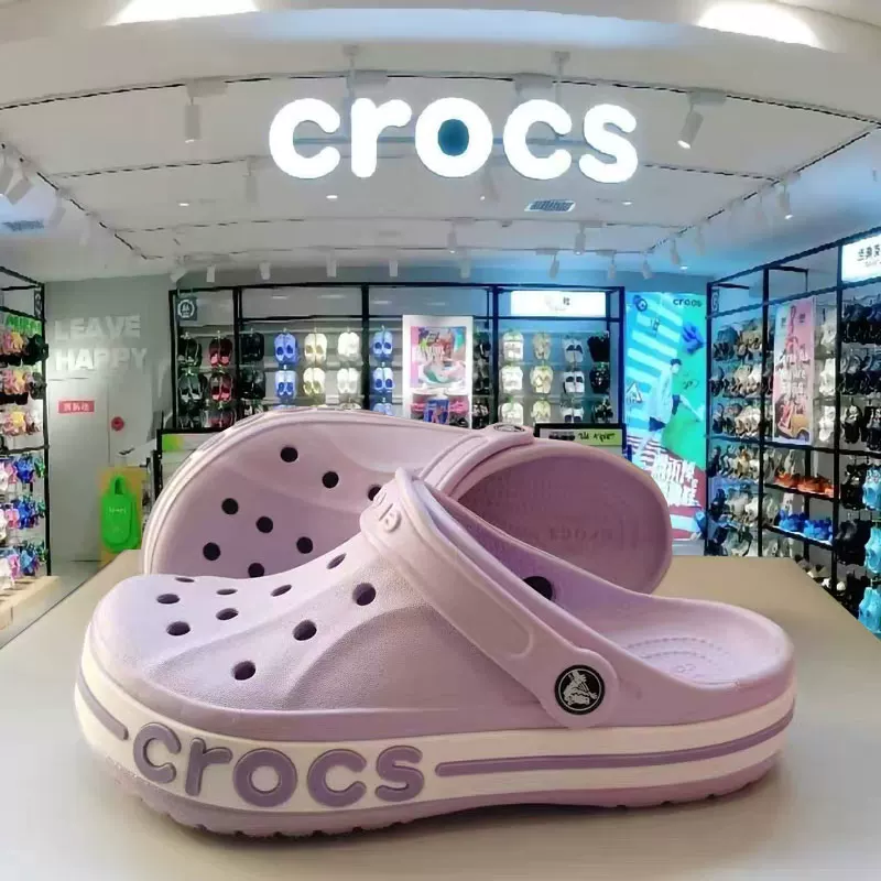 Сандалии Crocs унисекс износостойкие противоскользящие пляжные шлёпки, размеры и цвета