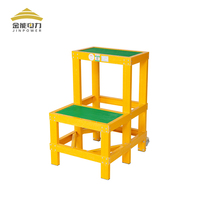 Tabouret disolation de puissance or   Alcali - gratuit FRP Insulation Platform   Electricité Construction Safety Tabouret   Multi - étage haut banc