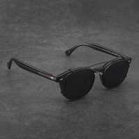 52 Шап -размер прозрачной серой коробки+черный клип поляризованный серый