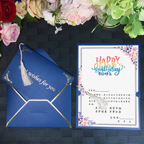 Employee birthday card customization 38 goddess Day Womens Day greeting card high-end enterprise grateful Thank you blessing card