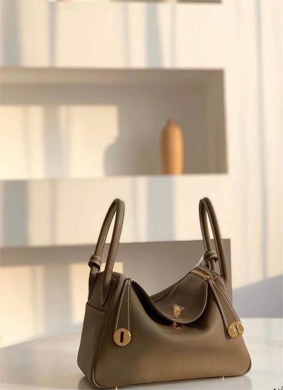 Purely Handmade Wax Thread Mini Lindy Bag Shoulder Satchel Doctor Genuine Leather Bag 18-26 Mini Lindy Women's Bag Purely Handmade Wax Thread Mini Lindy Bag Shoulder Satchel Doctor Genuine Leather Bag 18-26 Mini Lindy Women's Bag