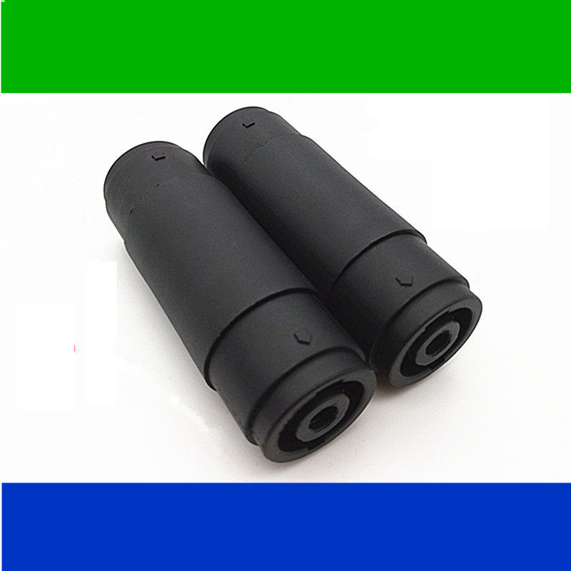 Four-core professional plug female docking head speaker line aviation plug straight-through docking double-pass female to female plug