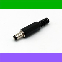 DC plug 5 5-2 1MM wire bonding 5 5*2 1DC power plug DC005 plug corresponding seat 9mm
