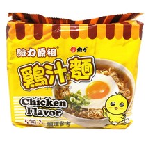 Taiwan imported from the original ancestor chicken juice instant noodles 5 consecutive packs of 350g flavor fried instant noodles