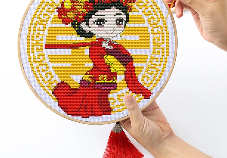2018 mới qua khâu miếng nhỏ của thread thêu vài kết hôn là 2019 nhỏ gọn phòng khách hiện đại hơi đơn giản thêu - Công cụ & phụ kiện Cross-stitch thêu tranh chữ thập
