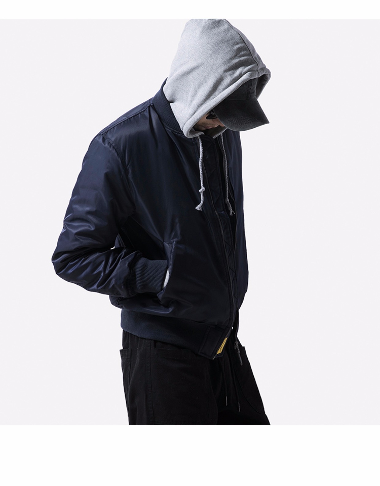 Áo khoác cotton nam mùa đông áo khoác cotton bóng chày đồng phục áo khoác bomber Hàn Quốc màu tinh khiết ngắn áo khoác cotton nam tự canh áo khoác jean nam