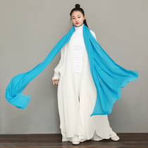 Wanjing-Chinese retro literature and art wild Buddha Autumn and winter tea clothes Zen clothes Zen dance clothes Ramie coat coat top