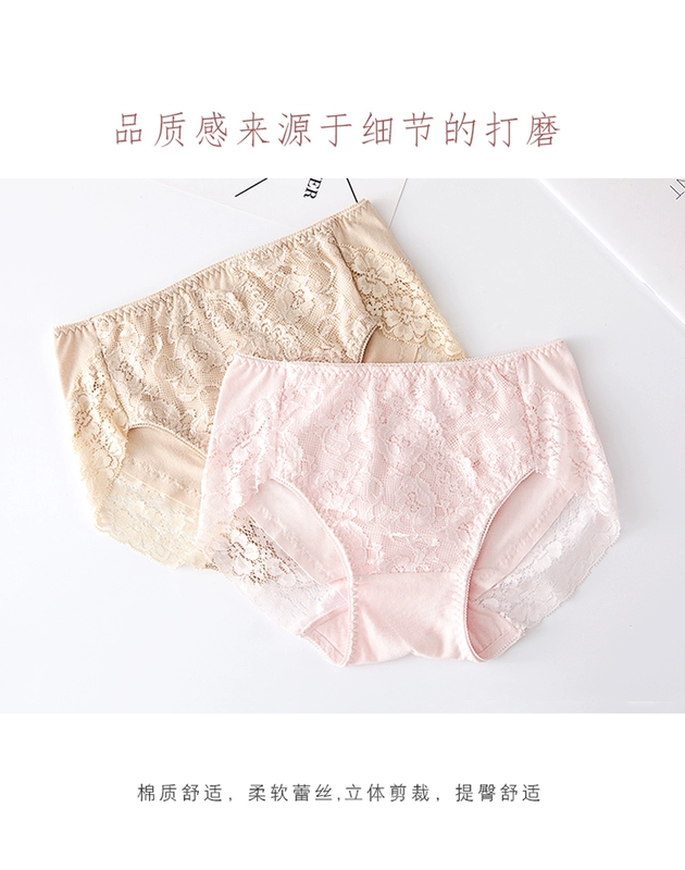 Quần lửng nữ cao đến eo Quần cotton phía dưới Túi thoải mái hông eo thắt lưng bên hông quần short tam giác - Giống cái