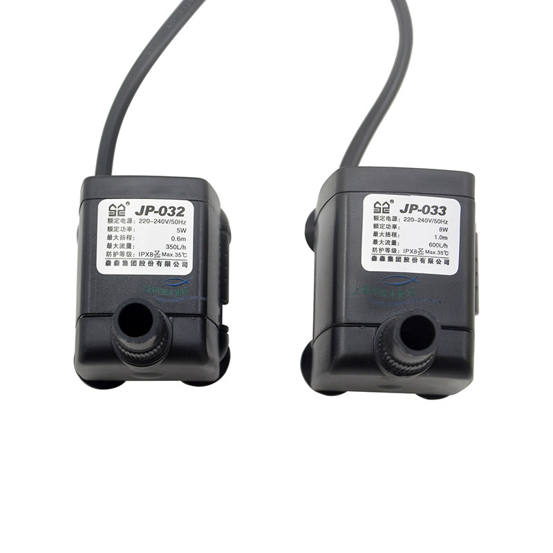 Sunsun submersible pump JP-032 JP-033 small pump fish tank circulation pump upper filter pump 5W 8W