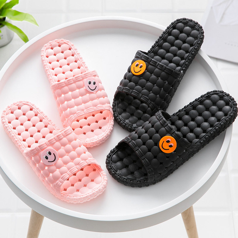 Buy one send one slippers woman summer lovely home room anti-slip home bathroom bathroom, wear cool drag man outside