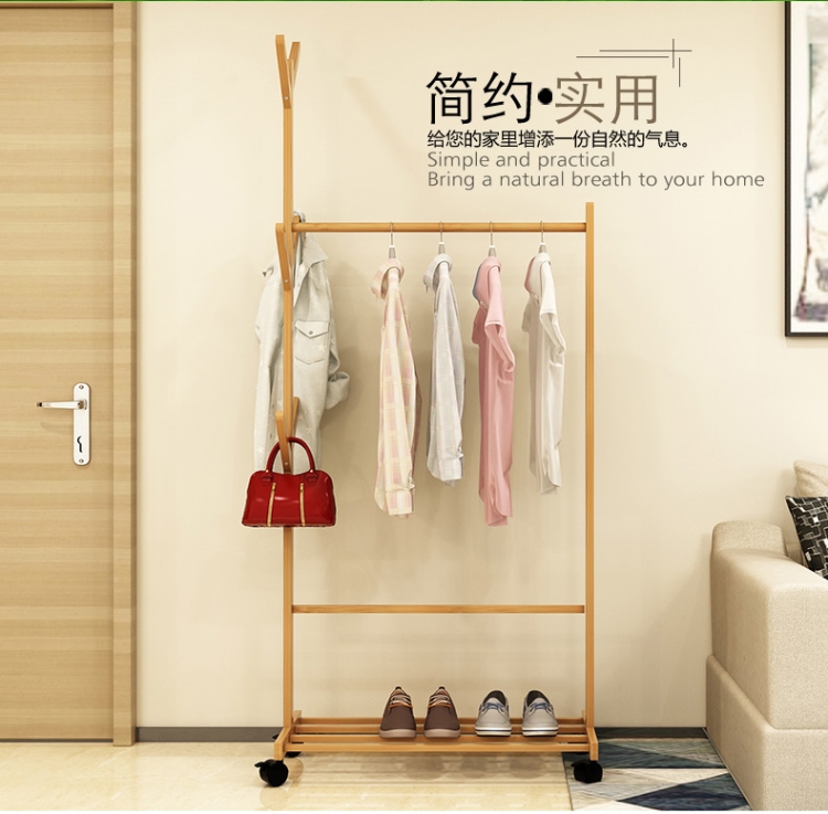 Hanger tầng có thể tháo rời khô giá treo phân loại trong nhà con người nữ nhập quần áo móc áo quần áo