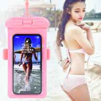 Sealed mobile phone case universal swimming equipment Diving under photo rider takeaway special mobile phone waterproof bag touchable screen