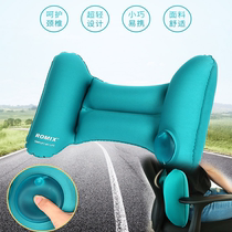 Portable pressing automatic inflatable waist pillow Car pillow Office cushion Car pillow U-shaped pillow Sofa cushion waist