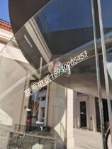 Stainless steel railing seven-character glass connection claw piece Handrail glass connection fixing clip Glass connection clip