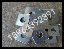 Wrought iron accessories Galvanized square gasket Stair handrail fixture Square gasket railing buried plate iron plate