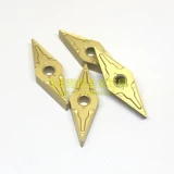 Специальное алмазнообразное внешнее круглое кружок CNC-поворотное лезвие для стальных деталей VNMG160404 160408-MA Blade UE6020