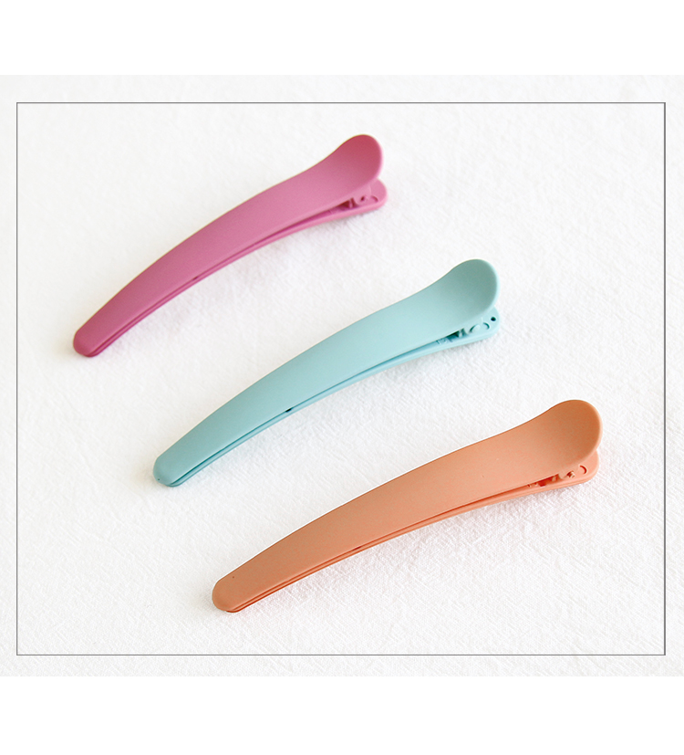 Phiên bản tiếng Hàn của macarons tính khí mờ bên lớn clip tóc đuôi ngựa top tiara tắm thẻ bangs clip - Phụ kiện tóc kẹp tóc giả