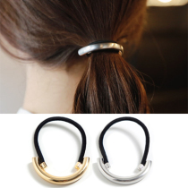 Korean personality headwear hair accessories leather band head rope Japanese Korean version of simple Lady temperament Joker Hairband hair rope