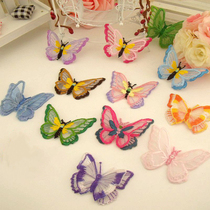 30 lace butterfly transparent web yarn embroidery Eugen yarn diy decoration Patch Accessories Clothing Accessories Clothing Bouquet