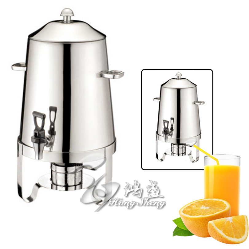 Stainless steel coffee ding coffee machine fruit juice beverage machine heating insulation buffet tableware