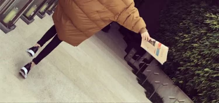 Ins quần áo cotton nữ dài phần 2018 mới thủy triều dày sang trọng quần áo cotton oversize áo khoác mùa đông áo phao sát nách nữ