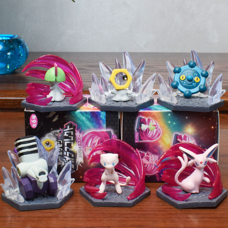 Skill Scene Ghost-Themed Figurine Purrloin Melun Tanlalarus Dream Steel-Type Pokémon Ornament