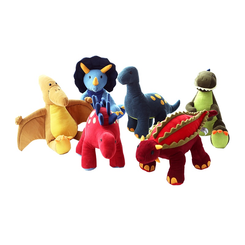 Dinosaur plush toys sleeping with pillow cloth dolls sword dragon triangle Dundo doll cute superbu girl