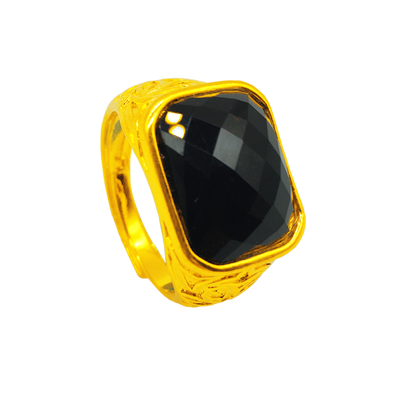 Bague homme OTHER   en Alliage argent plaque plaque or - Ref 3089541 Image 5