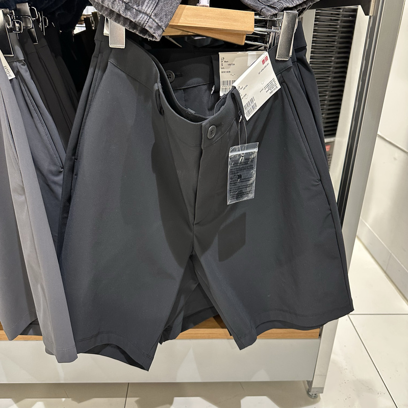 Uniqlo Men's and Women's High-Elastic Shorts/Pants 25 Spring/Summer New Style 470612