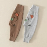 Детские осенние хлопковые штаны для отдыха для новорожденных для раннего возраста подходит для мужчин и женщин