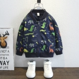 Детская куртка для мальчиков, весенний детский плащ, в западном стиле, детская одежда, 4 лет